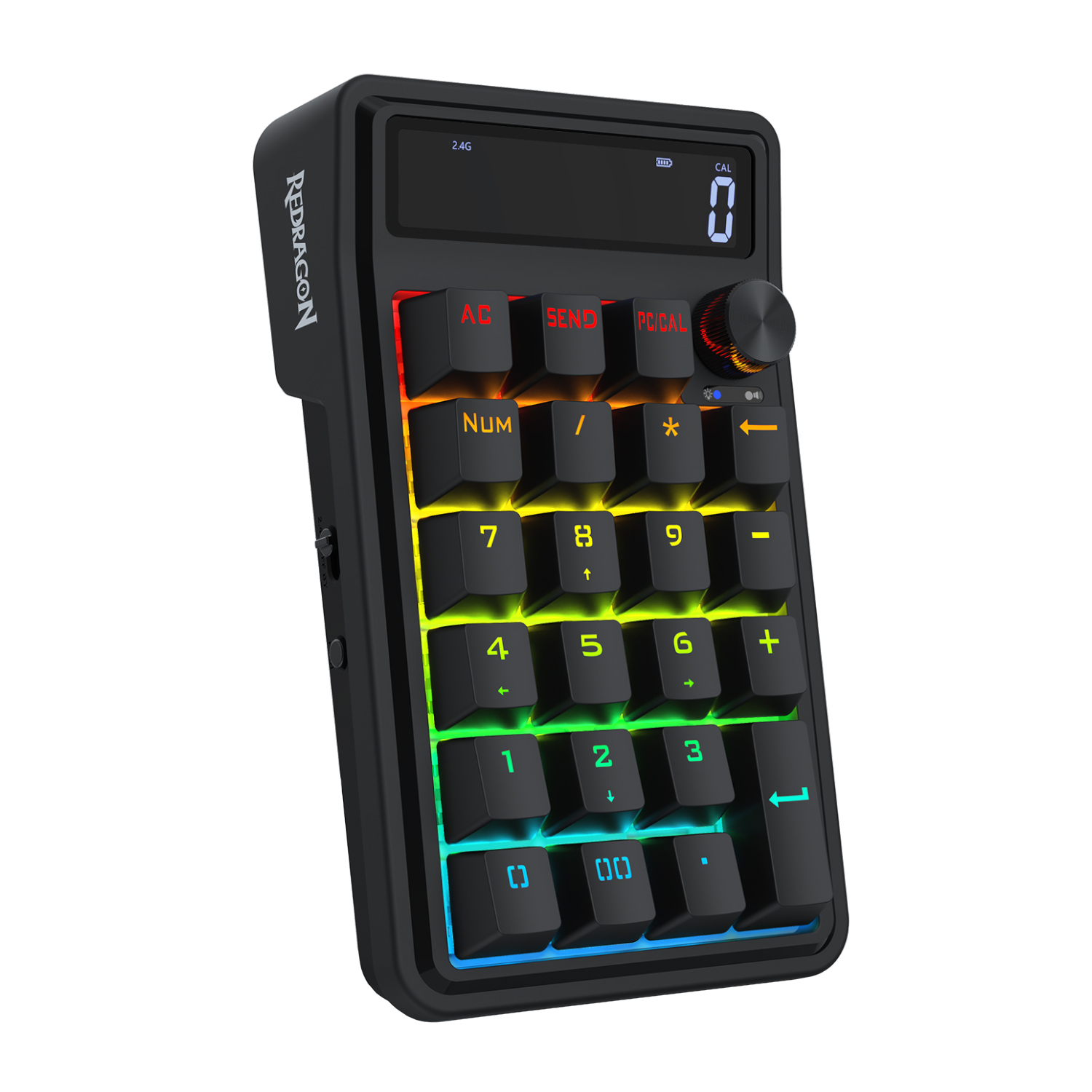 RD-K733-RGB-WL_Redragon-K733-COVE-RGB-Wireless-Mechanical-Numpad-Keyboard_wr_01a K733 COVE RGB Wireless Mechanical Numpad - Image 1