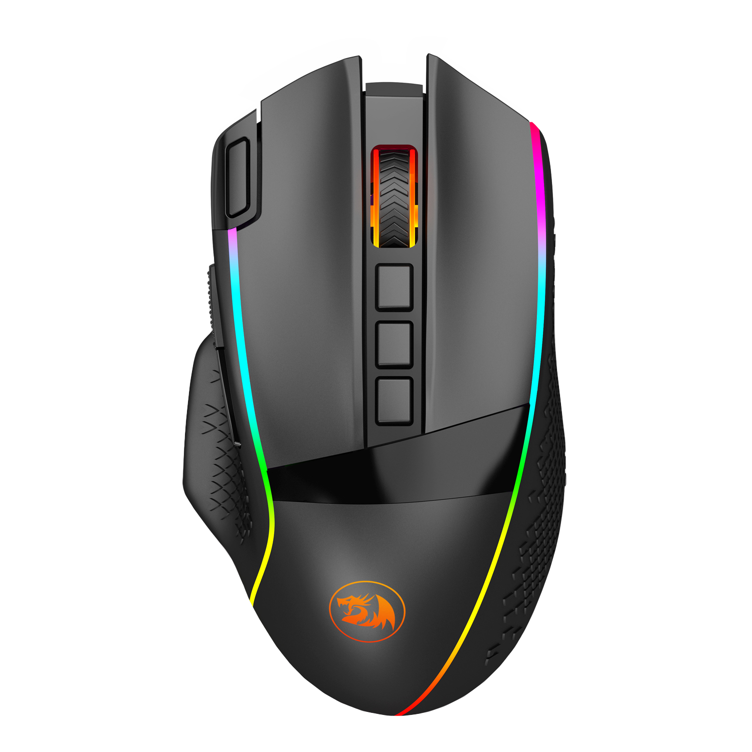 RD-M991RGB-PRO_Redragon-M991-RGB-PRO-ENLIGHTENMENT-26000-DPI-Wireless-Gaming-Mouse-Black_wr_01a M991 RGB PRO ENLIGHTENMENT 26000 DPI Wireless Gaming Mouse - Black - Image 1