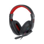 Over-Ear ARES Aux RGB Gaming Headset - Black - Image 3