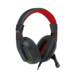 Over-Ear ARES Aux RGB Gaming Headset - Black - Image 5