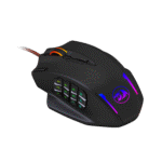 IMPACT 12400DPI MMO Gaming Mouse - Black - Image 3