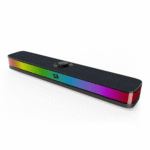 GS515 NEO RGB Wired/Bluetooth Desktop Soundbar - Black - Image 2
