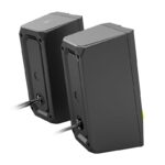 2.0 Satellite Speaker ANVIL 2 x 3W RGB USB|Aux Gaming Speaker - Black - Image 4