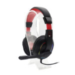 Over-Ear ARES Aux RGB Gaming Headset - Black - Image 4