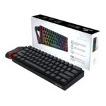 FIZZ Magnetic Plus 60% RGB Gaming Keyboard - Black - Image 5
