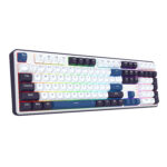 K689 WYVERN RGB Wired Mechanical Keyboard - White/Black - Image 2