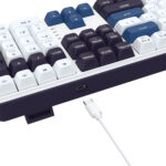 K689 WYVERN RGB Wired Mechanical Keyboard - White/Black - Image 7