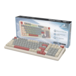 EISA 100 Retro RGB Wireless Mechanical Keyboard - Cream/Grey