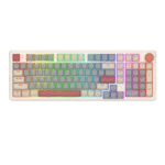 EISA 100 Retro RGB Wireless Mechanical Keyboard - Cream/Grey - Image 2