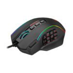 PERDICTION 4 12400DPI RGB MMO Ergo Gaming Mouse - Black - Image 2