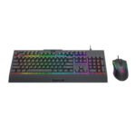 S136 Gaming Keyboard and Mouse Combo-Black - Image 2