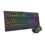 S136 Gaming Keyboard and Mouse Combo-Black